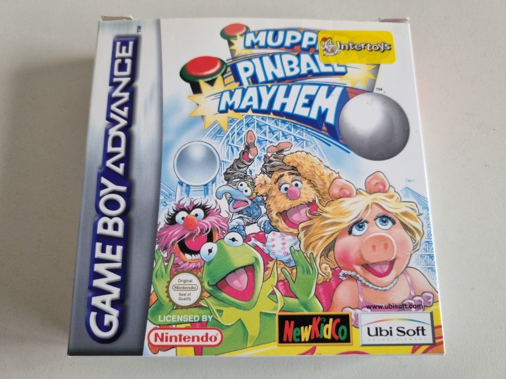 (Bild für) GBA Muppet Pinball Mayhem EUR - zum Schließen ins Bild klicken