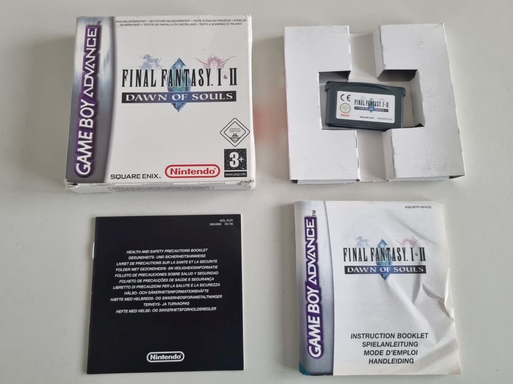 Final Fantasy I & II Dawn of Souls Gba 