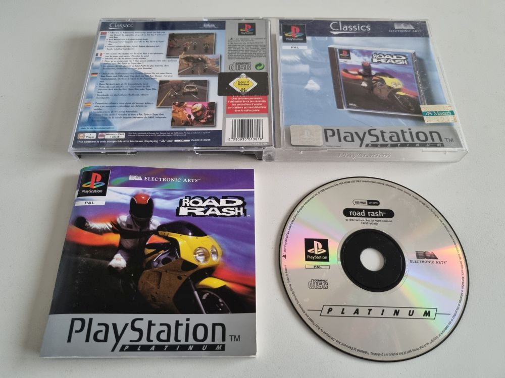 (Bild für) PS1 Road Rash - zum Schließen ins Bild klicken