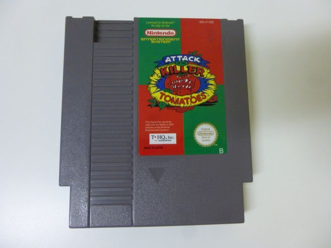 NES Attack of the Killer Tomatoes NOE - zum Schließen ins Bild klicken