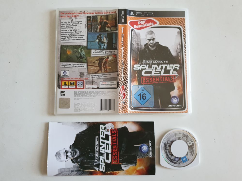 (Bild für) PSP Tom Clancy's Splinter Cell Essentials - zum Schließen ins Bild klicken