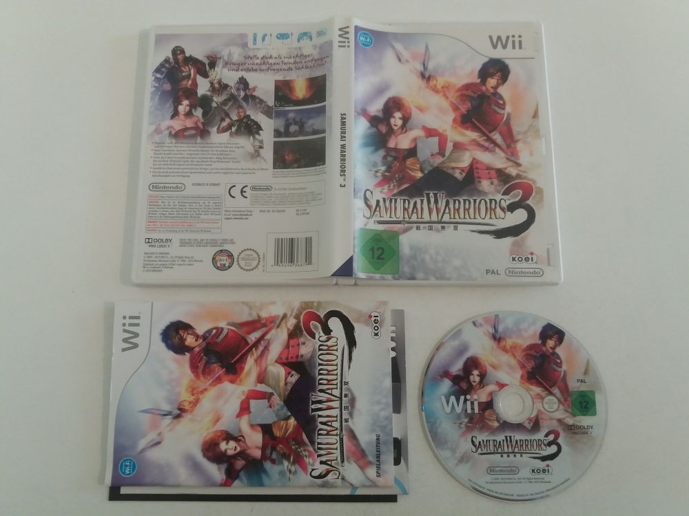 Wii Samurai Warriors 3 NOE - zum Schließen ins Bild klicken