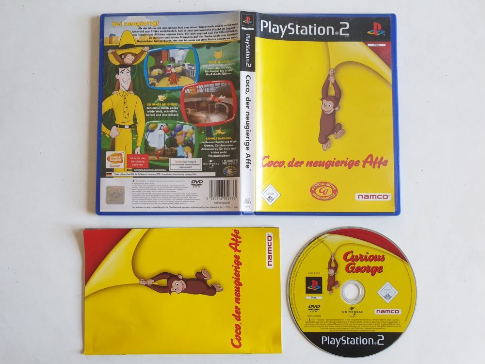 PS2 Coco, der neugierige Affe - zum Schließen ins Bild klicken