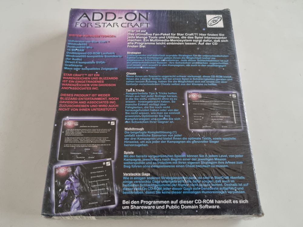 PC Add-On for Starcraft - Click Image to Close