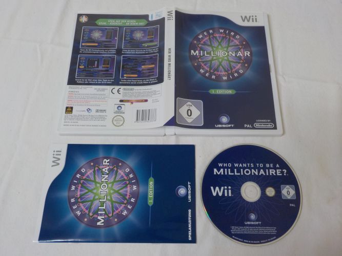 (Bild für) Wii Wer wird Millionär - zum Schließen ins Bild klicken