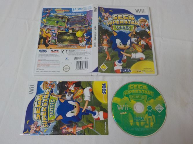 Wii Sega Superstars Tennis - zum Schließen ins Bild klicken