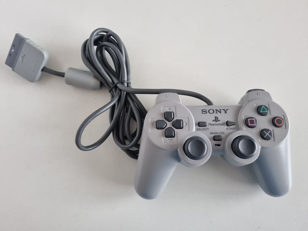 (Bild für) PS1 Analog Controller SCPH-1180 - Grey - zum Schließen ins Bild klicken