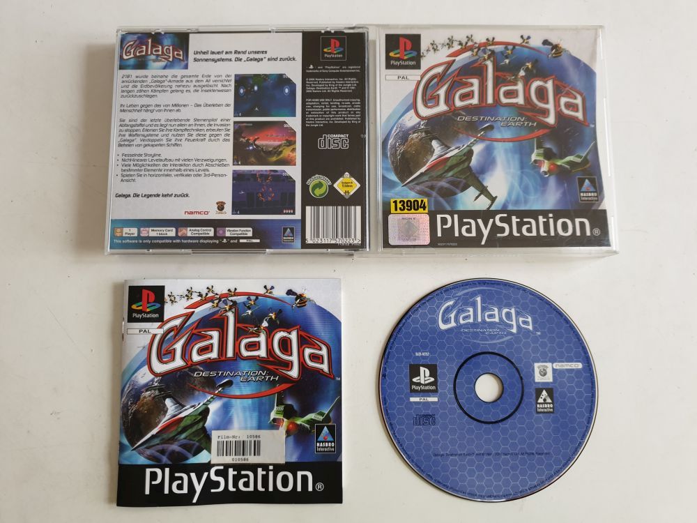 PS1 Galaga - zum Schließen ins Bild klicken