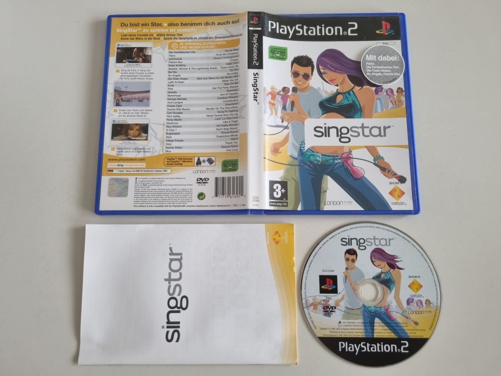 PS2 Singstar - zum Schließen ins Bild klicken