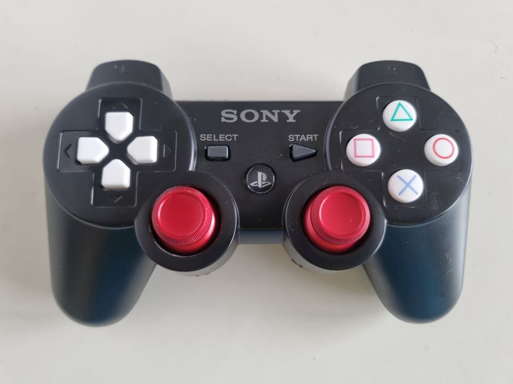 (Bild für) PS3 Wireless Controller Dualshock 3 - Schwarz - zum Schließen ins Bild klicken
