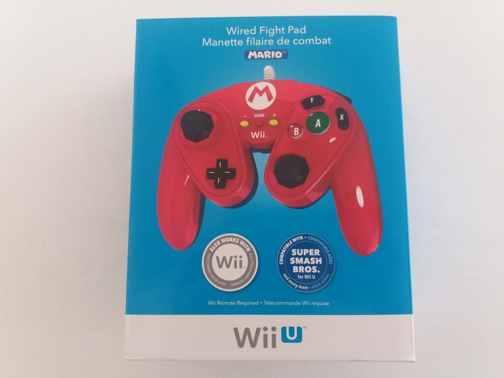 Wii U Wired Mario Controller - zum Schließen ins Bild klicken