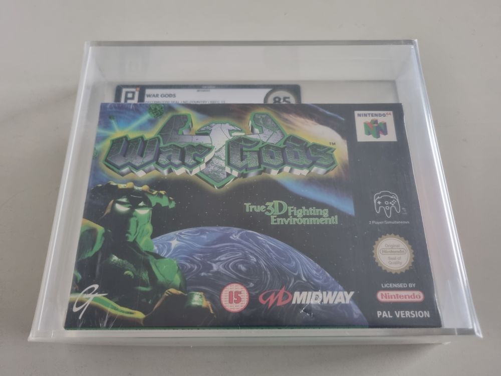 (Bild für) N64 War Gods EUR - Pixel Grading 85 - zum Schließen ins Bild klicken