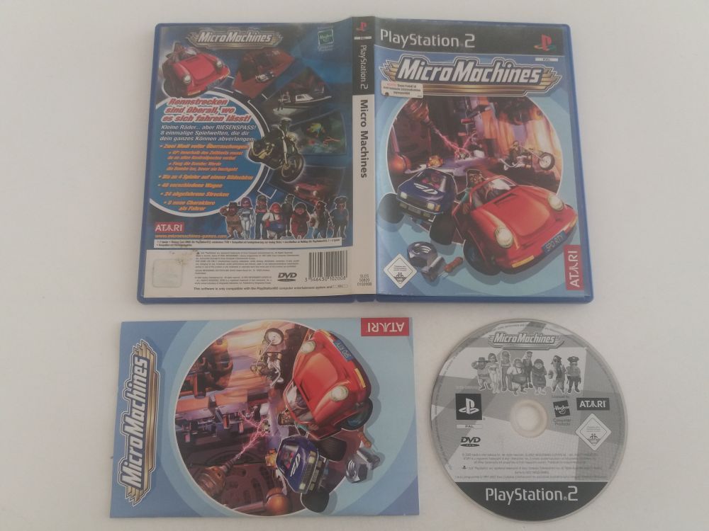 PS2 Micro Machines - zum Schließen ins Bild klicken