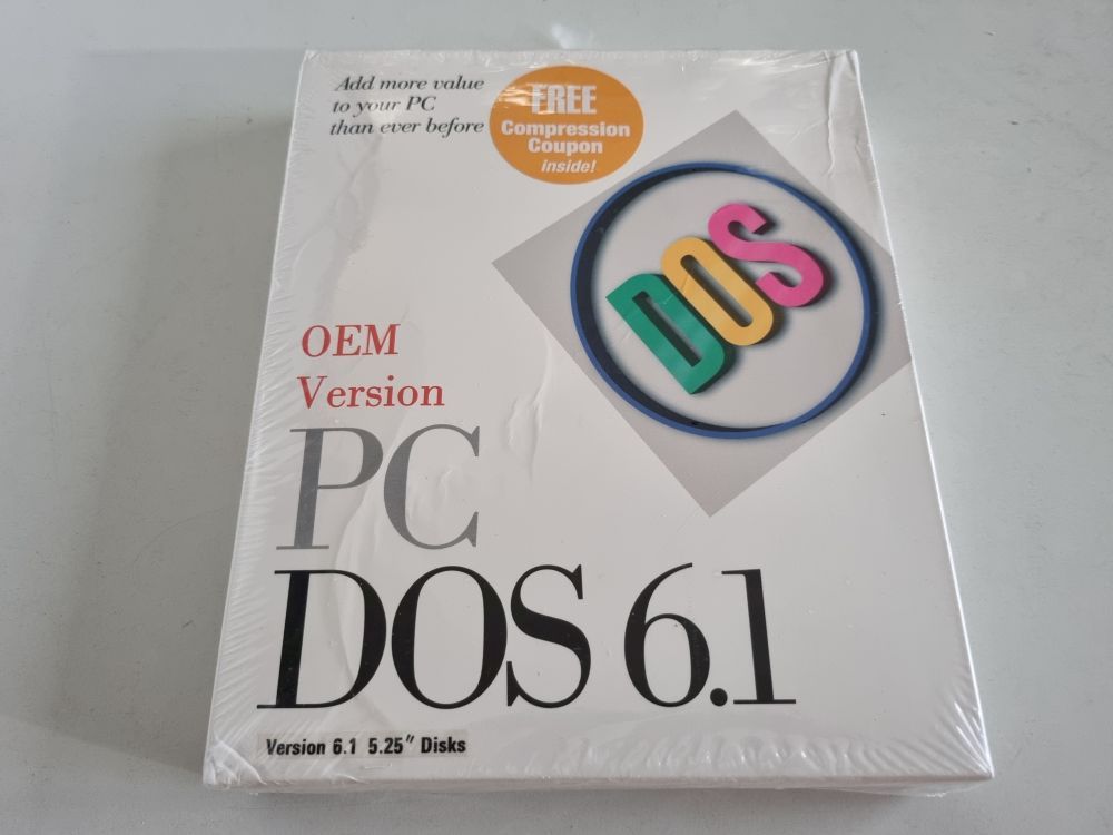 PC Dos 6.1 - OEM Version - zum Schließen ins Bild klicken