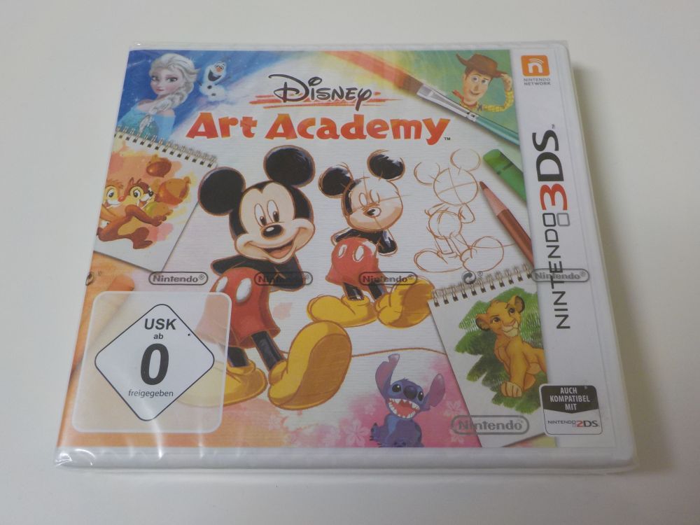 3DS Disney Art Academy GER - zum Schließen ins Bild klicken