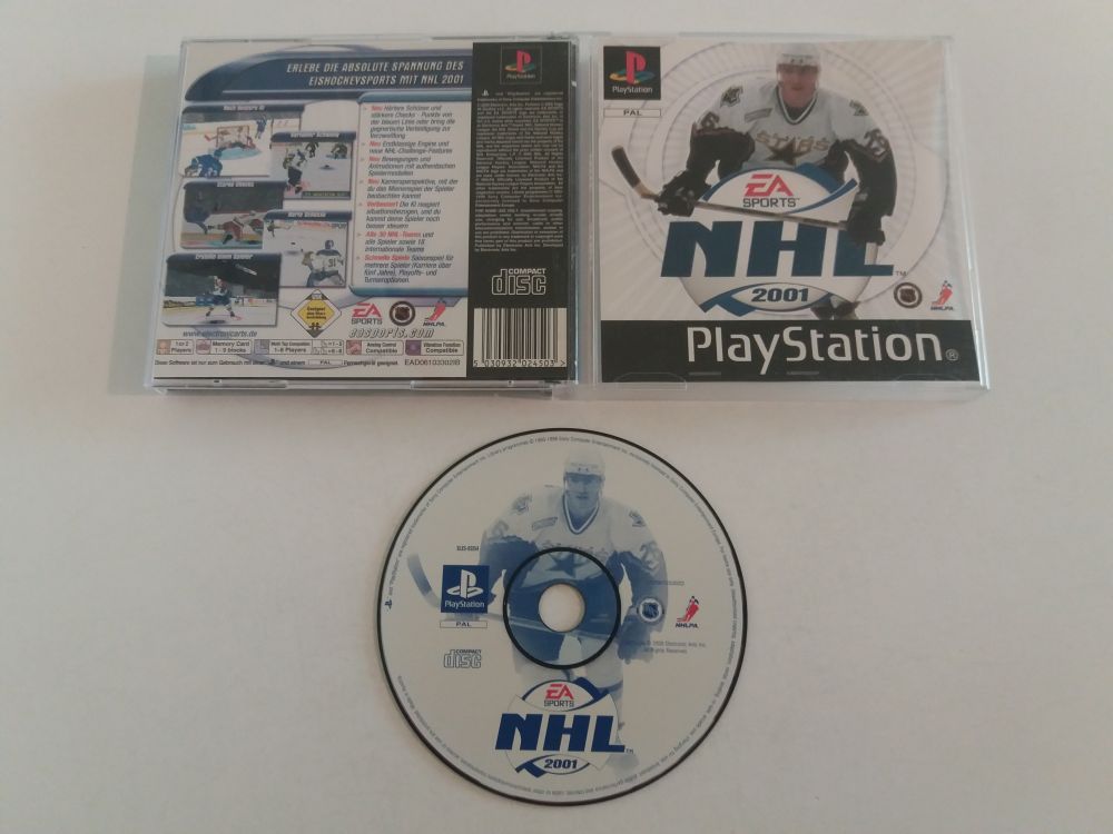(Bild für) PS1 NHL 2001 - zum Schließen ins Bild klicken