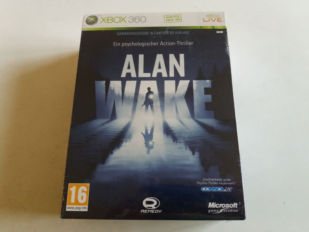 Xbox 360 Alan Wake Sammlerausgabe - zum Schließen ins Bild klicken