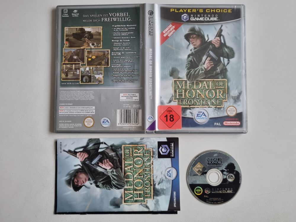 (Bild für) GC Medal of Honor - Frontline NOE - zum Schließen ins Bild klicken