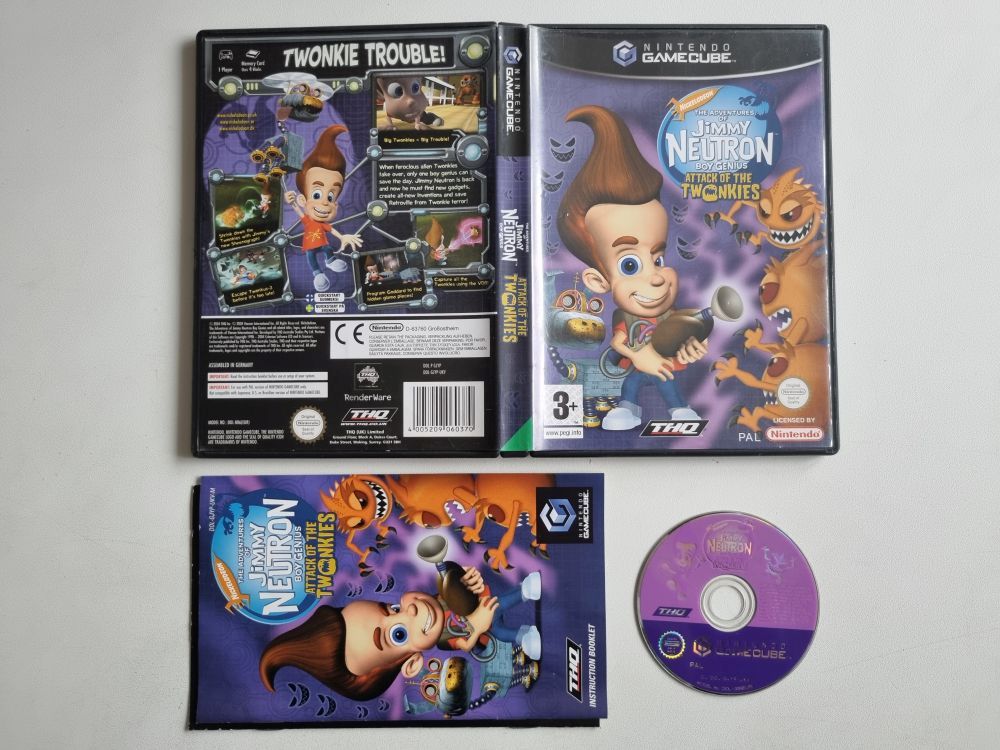 (Bild für) GC The Adventures of Jimmy Neutron - Attack of the Twonkies UKV - zum Schließen ins Bild klicken