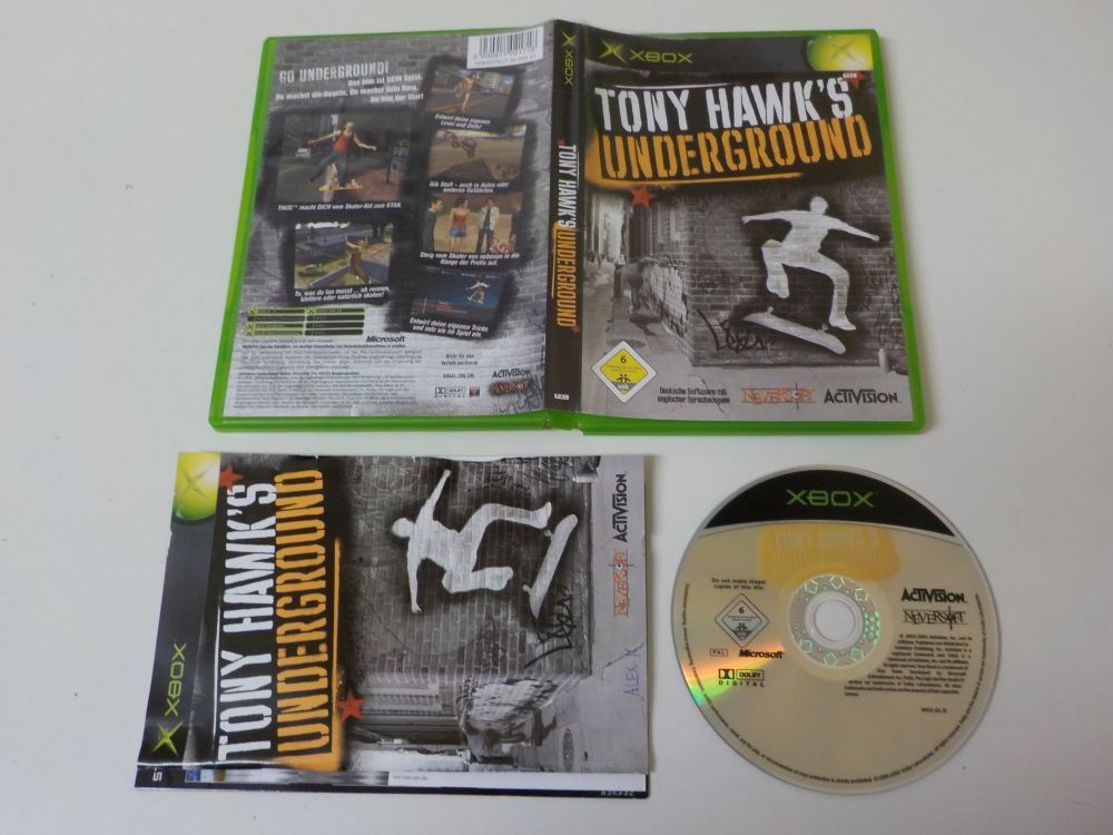 Xbox Tony Hawk's Underground - zum Schließen ins Bild klicken