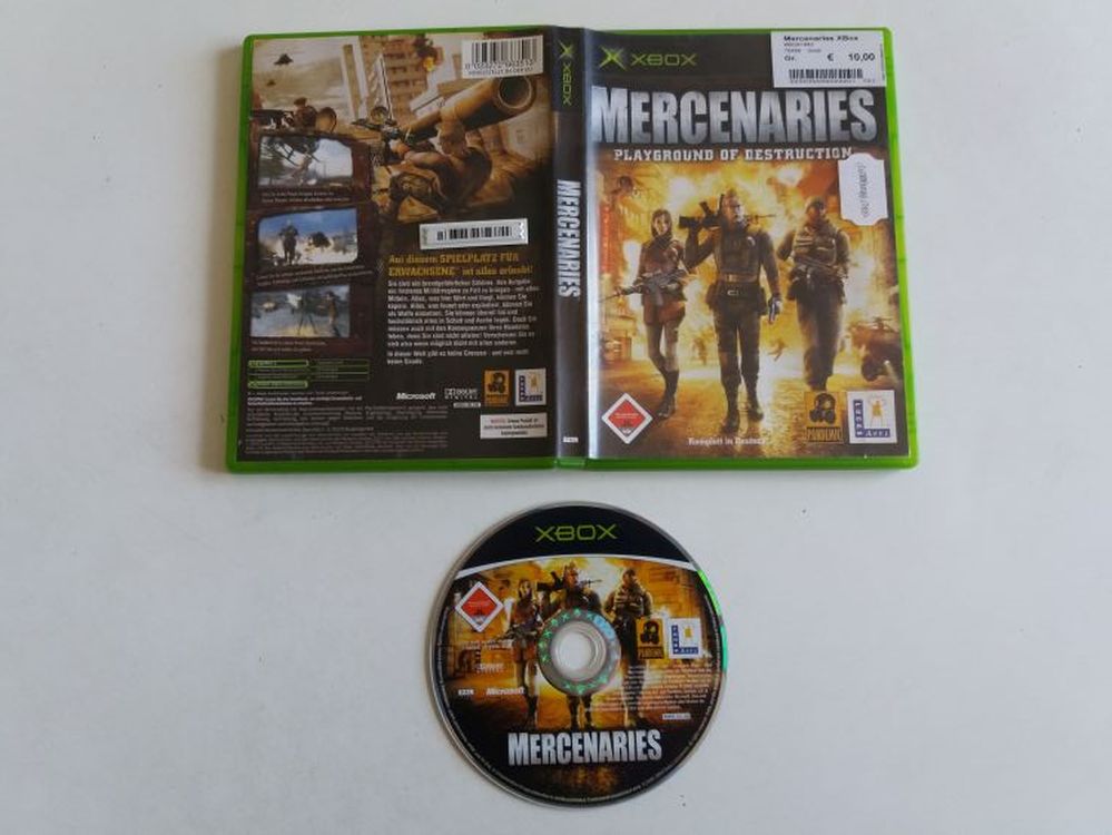 (Bild für) Xbox Mercenaries - Playground of Destruction - zum Schließen ins Bild klicken
