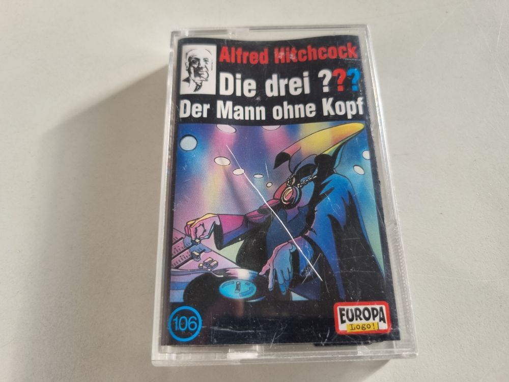 (Bild für) MC Die drei ??? - 106 Der Mann ohne Kopf - zum Schließen ins Bild klicken