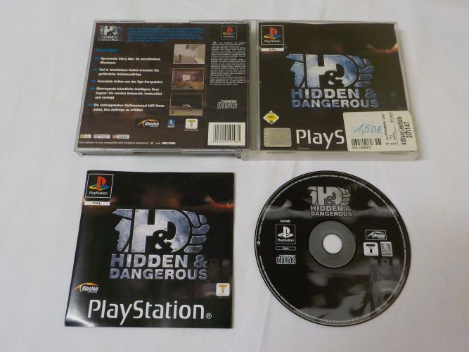 (Bild für) PS1 Hidden & Dangerous - zum Schließen ins Bild klicken