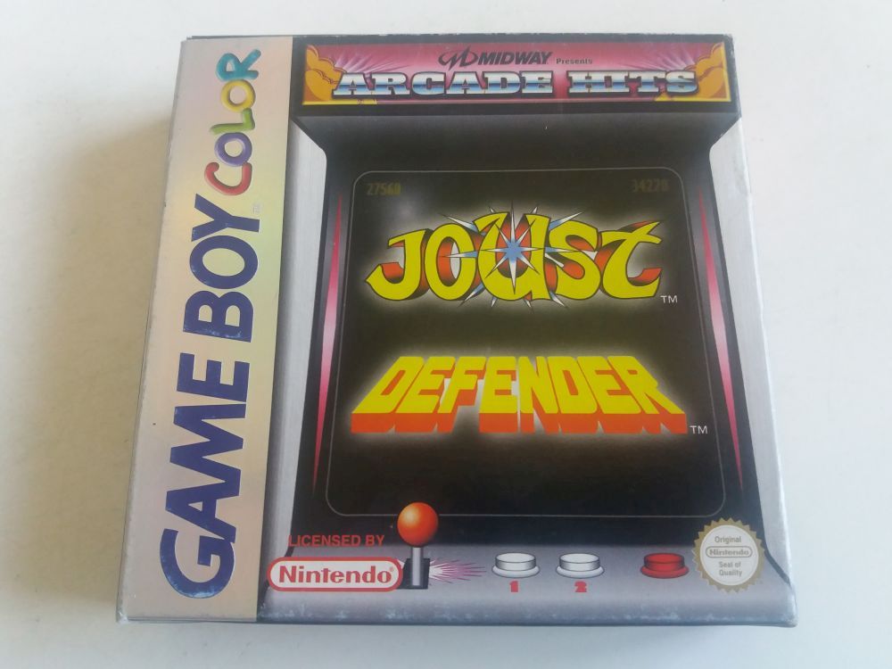 GBC Arcade Hits Joust / Defender EUU - zum Schließen ins Bild klicken