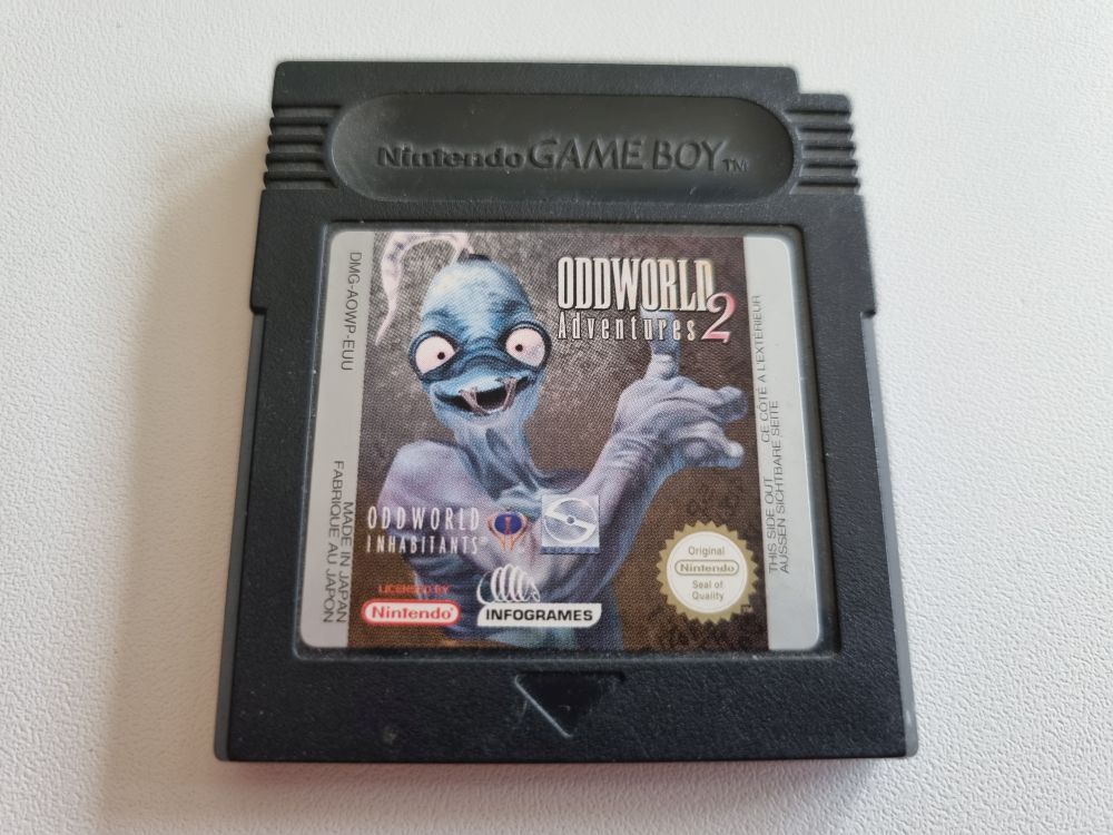 (Bild für) GBC Oddworld Adventures 2 EUU - zum Schließen ins Bild klicken