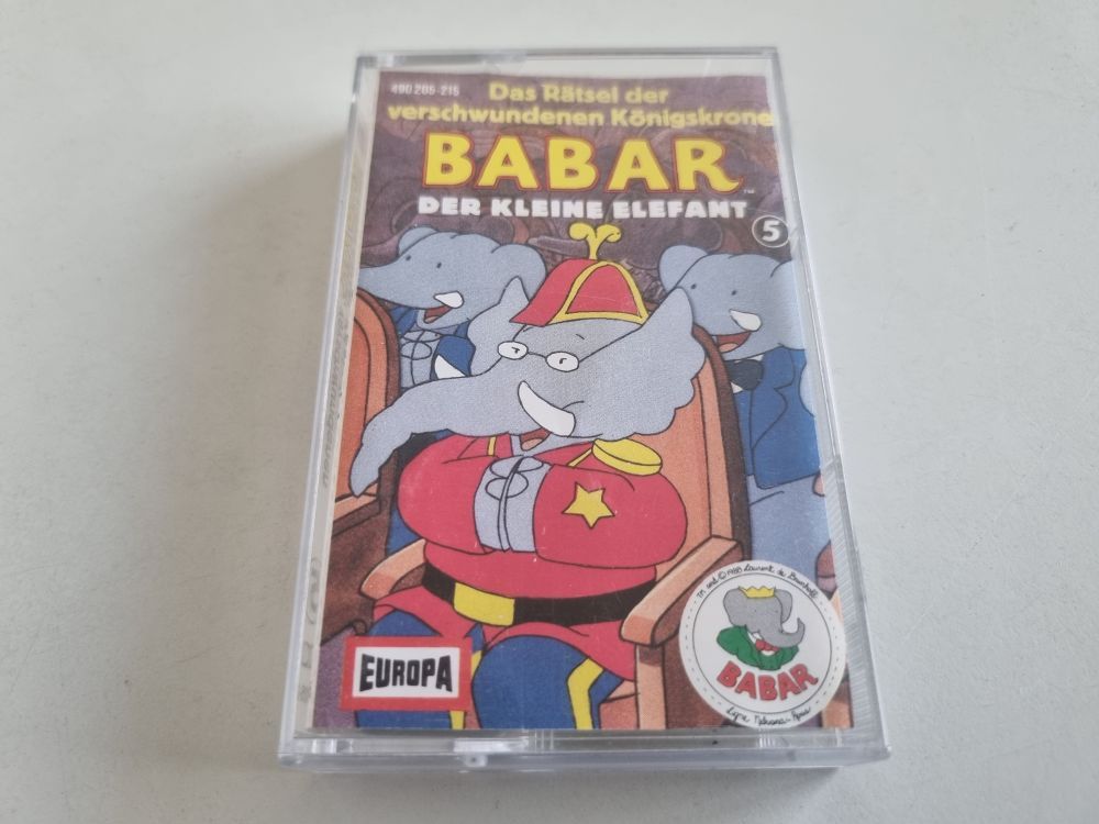 (Bild für) MC Babar Der kleine Elefant - 5 Das Rätsel der verschwundenen Königskrone - zum Schließen ins Bild klicken