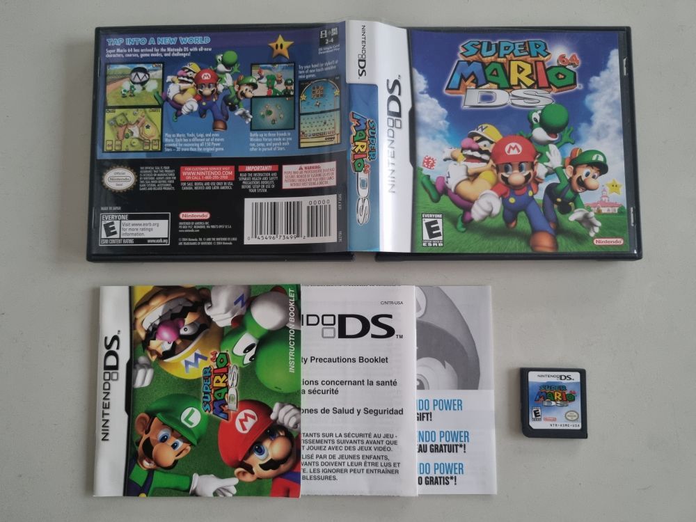 (Bild für) DS Super Mario 64 DS USA - zum Schließen ins Bild klicken