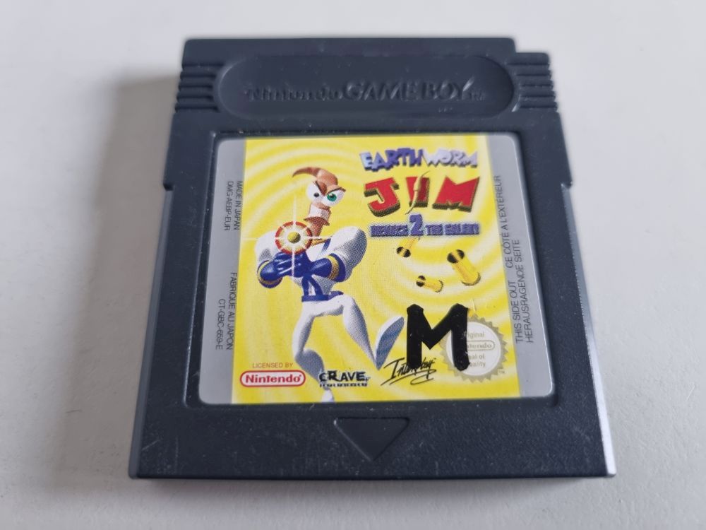 (Bild für) GBC Earthworm Jim - Menace 2 The Galaxy EUR - zum Schließen ins Bild klicken
