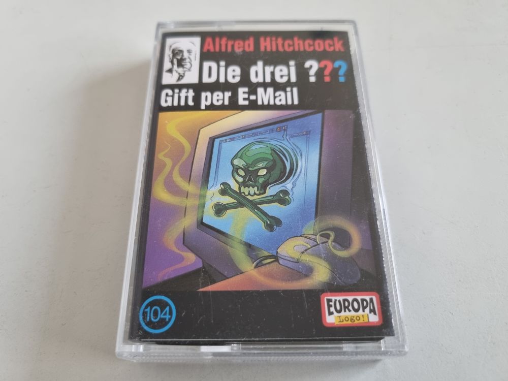 (Bild für) MC Die drei ??? - 104 Gift per E-Mail - zum Schließen ins Bild klicken