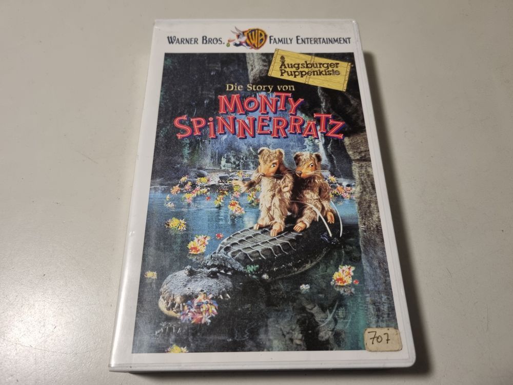 (Bild für) VHS Die Story von Monty Spinnerratz - zum Schließen ins Bild klicken
