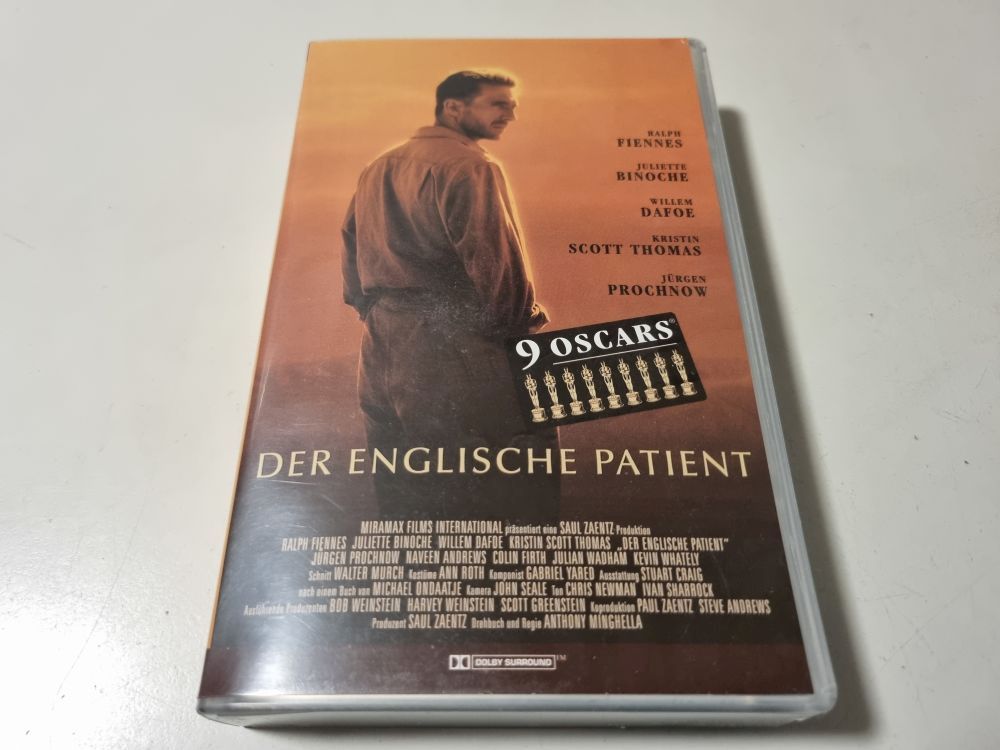 (Bild für) VHS Der englische Patient - zum Schließen ins Bild klicken