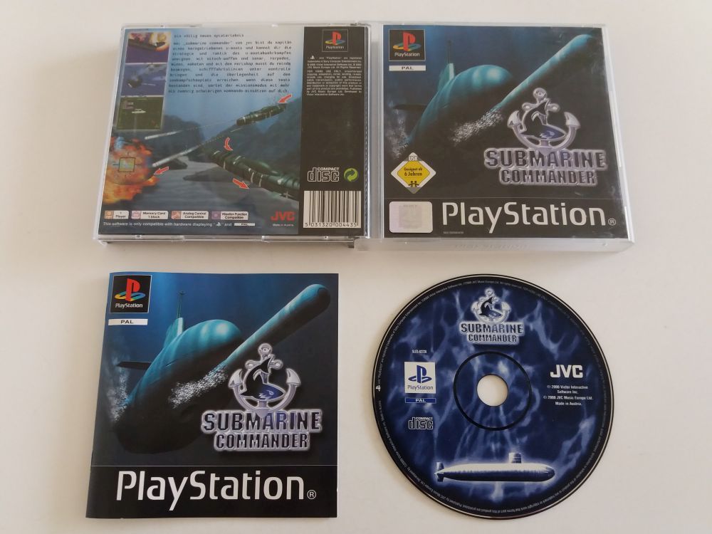 (Bild für) PS1 Submarine Commander - zum Schließen ins Bild klicken