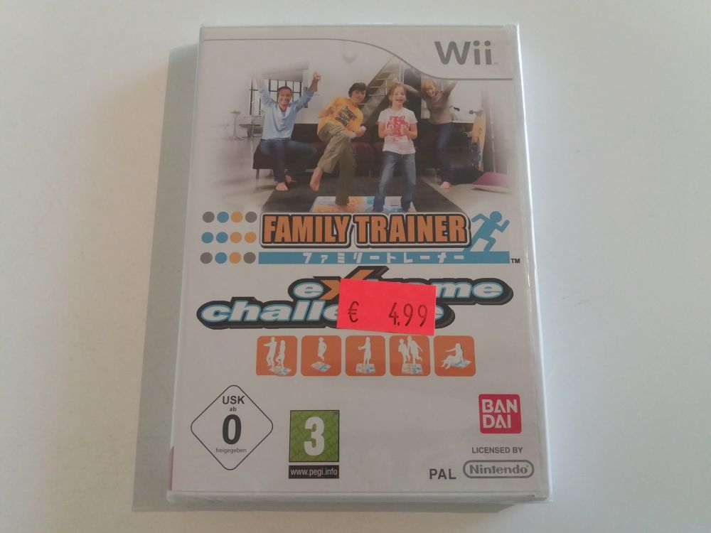 (Bild für) Wii Family Trainer Extreme Challenge EUR - zum Schließen ins Bild klicken