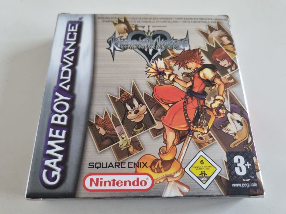 (Bild für) GBA Kingdom Hearts - Chain of Memories NEU6 - zum Schließen ins Bild klicken