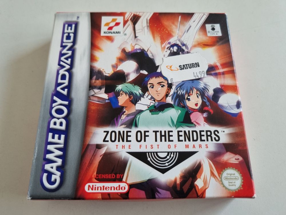 (Bild für) GBA Zone of the Enders - The Fist of Mars EUU - zum Schließen ins Bild klicken