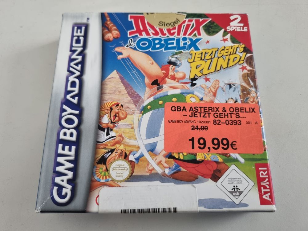 (Bild für) GBA Asterix & Obelix - Jetzt geht's rund! NOE - zum Schließen ins Bild klicken