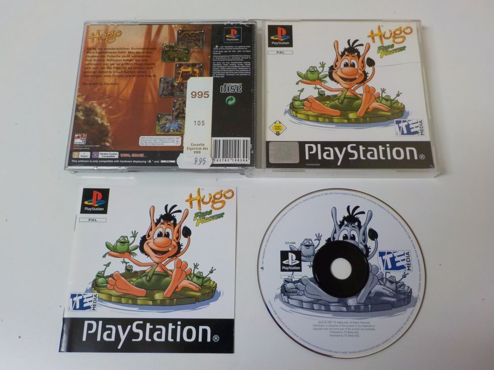 (Bild für) PS1 Hugo Frog Fighter - zum Schließen ins Bild klicken