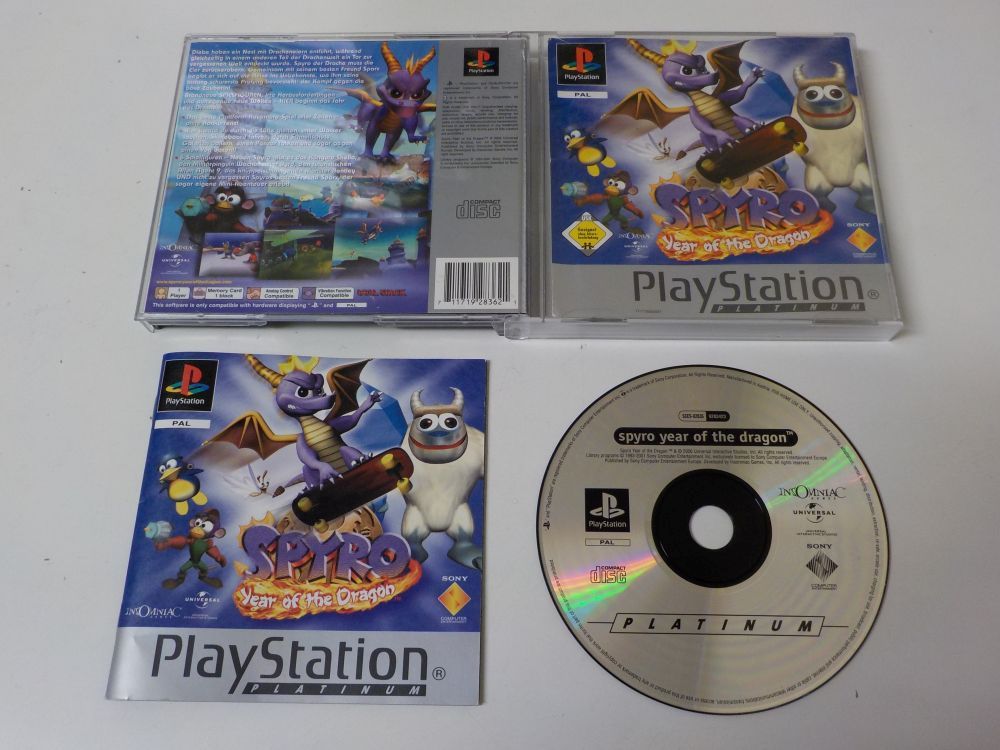(Bild für) PS1 Spyro Year of the Dragon - zum Schließen ins Bild klicken