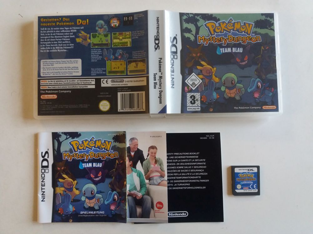 DS Pokemon Mystery Dungeon Team Blau NOE - zum Schließen ins Bild klicken