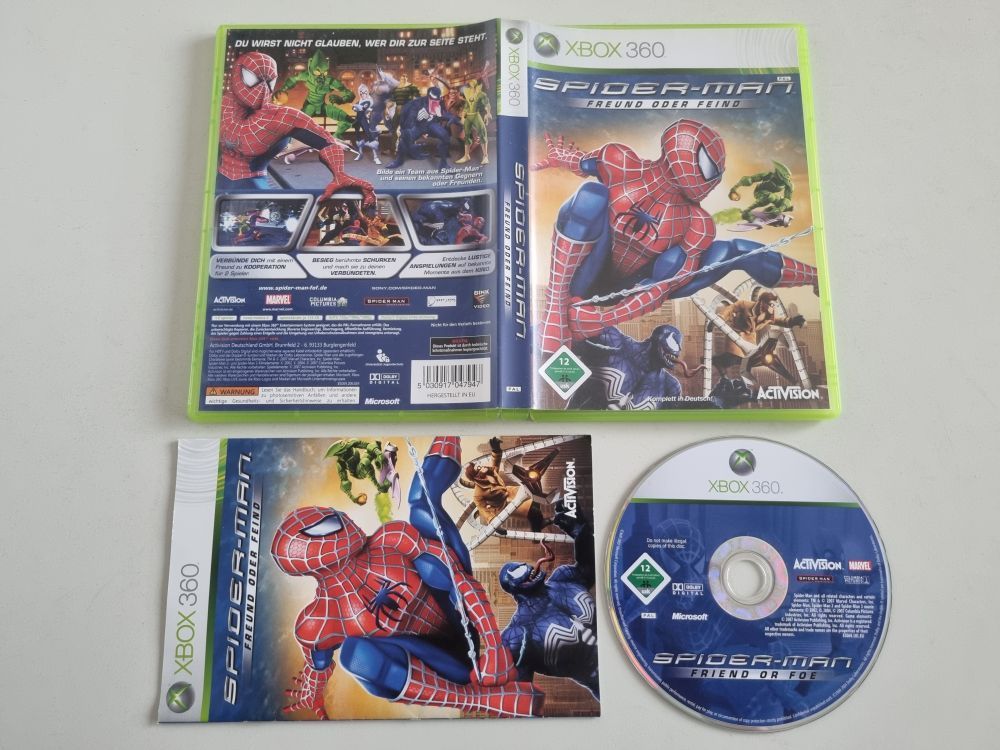 (Bild für) Xbox 360 Spider-Man - Freund oder Feind - zum Schließen ins Bild klicken