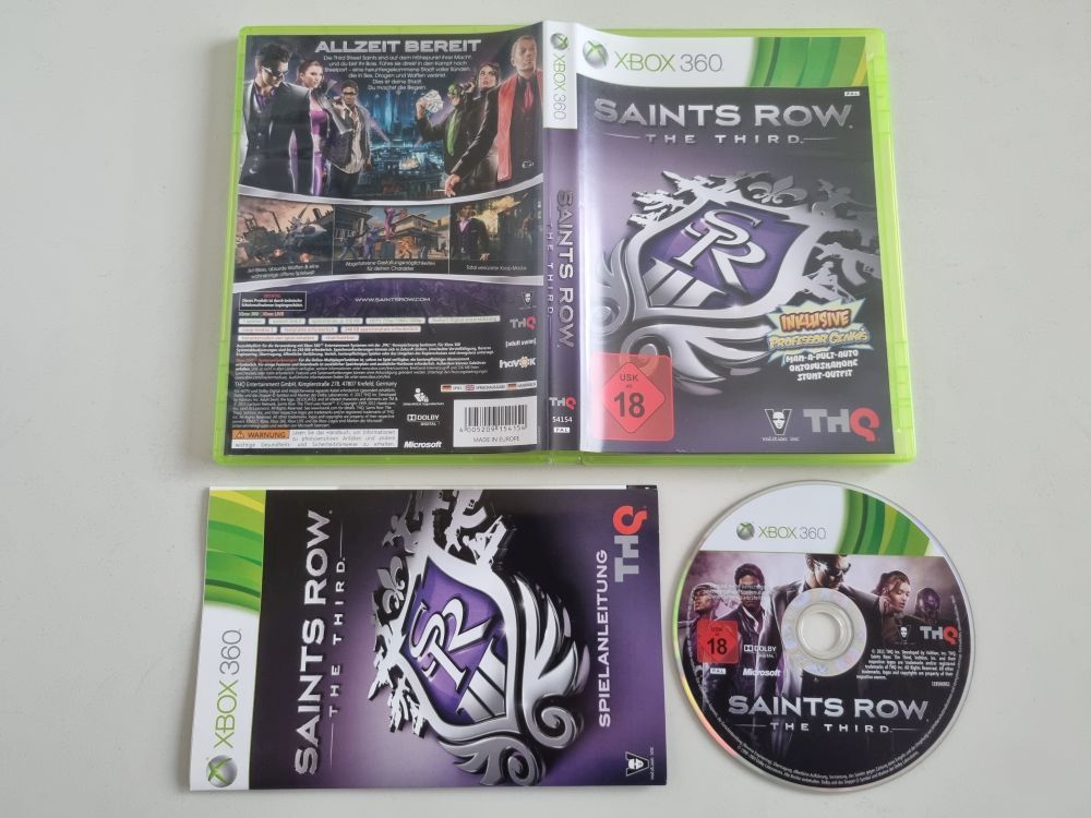 Xbox 360 Saints Row The Third 82285 3.99