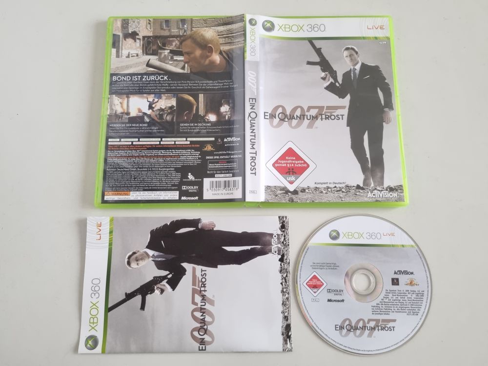 Xbox 360 James Bond 007 - Ein Quantum Trost - zum Schließen ins Bild klicken