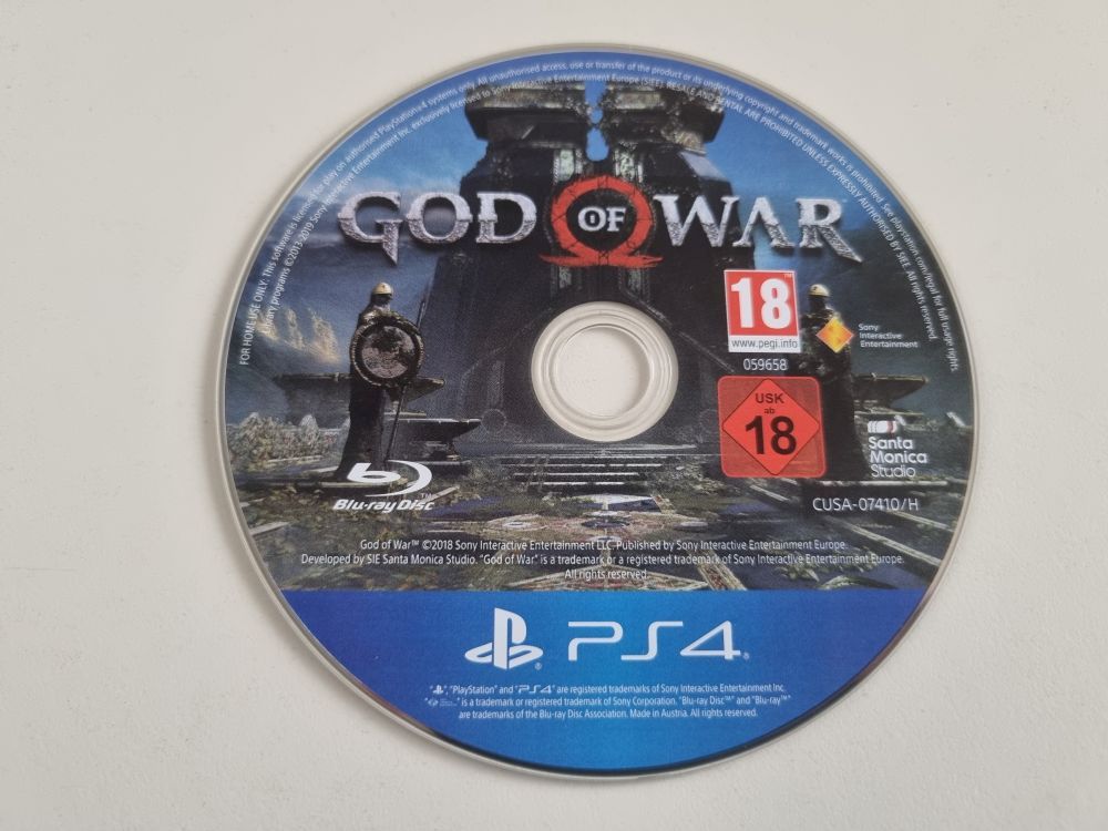 God of war clearance ps4 storage