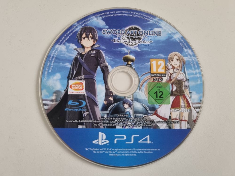 (Bild für) PS4 Sword Art Online - Hollow Realization - zum Schließen ins Bild klicken