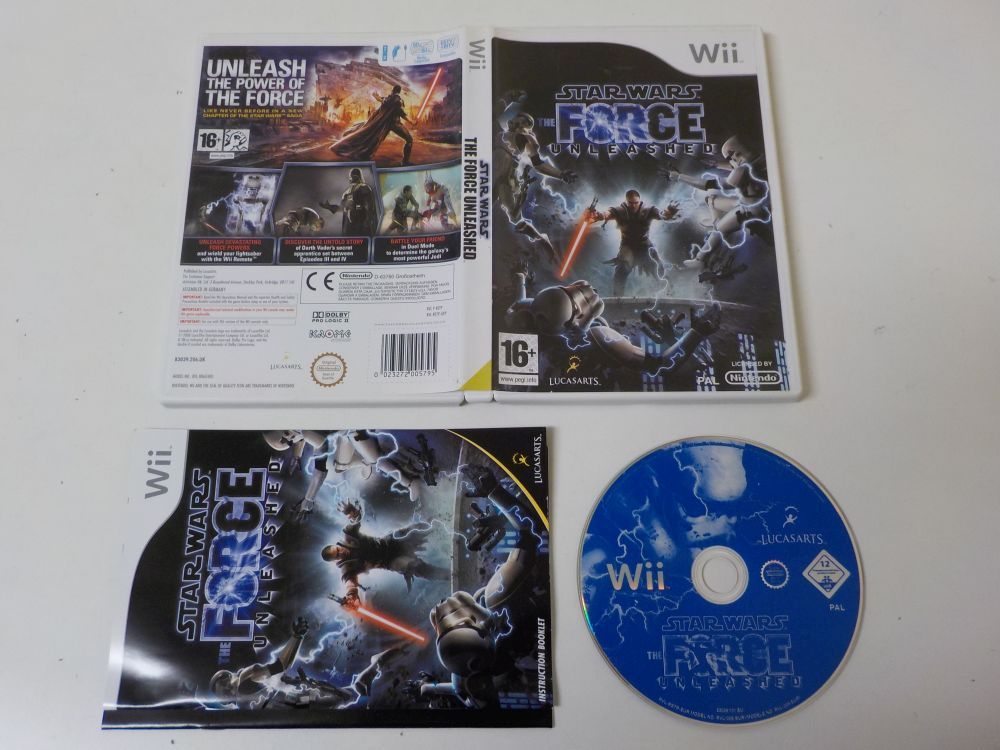 Wii Star Wars The Force Unleashed UKV - zum Schließen ins Bild klicken