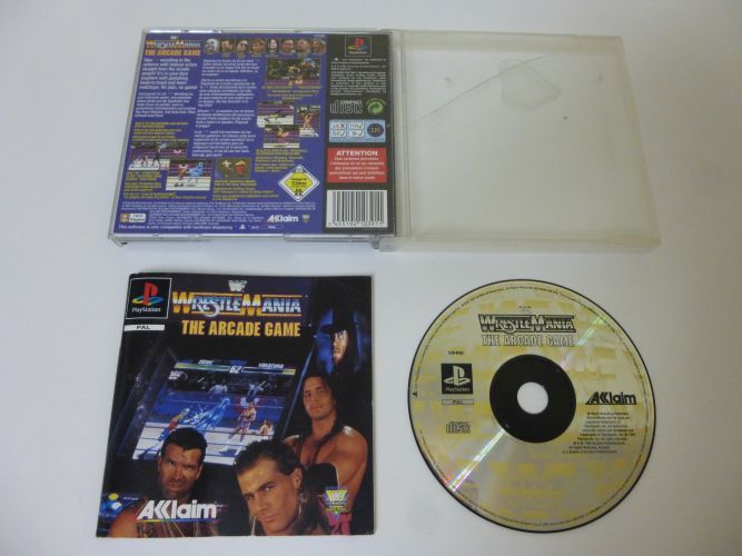 (Bild für) PS1 WWF Wrestlemania The Arcade Game - zum Schließen ins Bild klicken